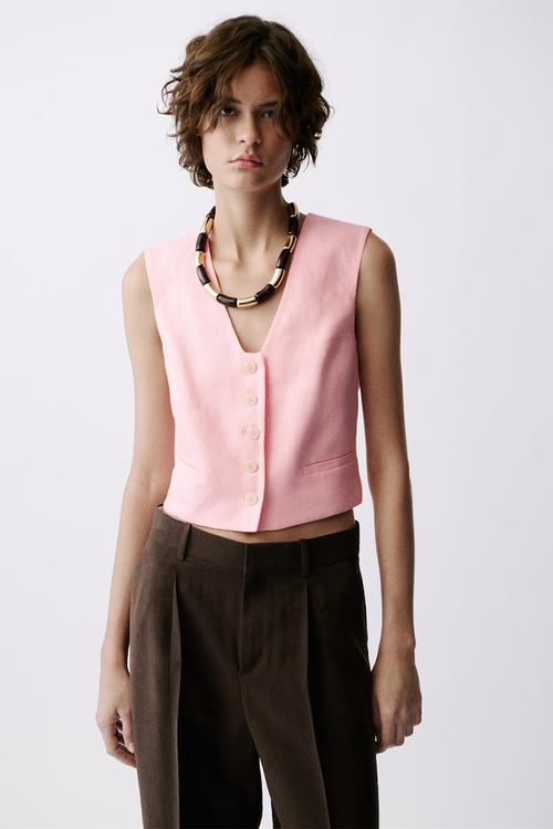 Vest Boreli - Light Pastel Pink