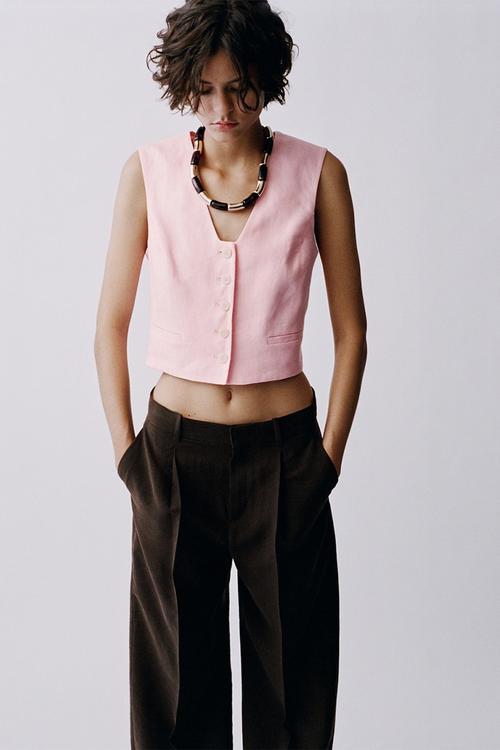 Vest Boreli - Light Pastel Pink