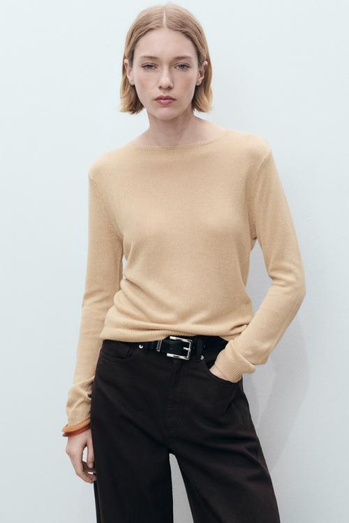 Sweater Rosa - Medium Brown