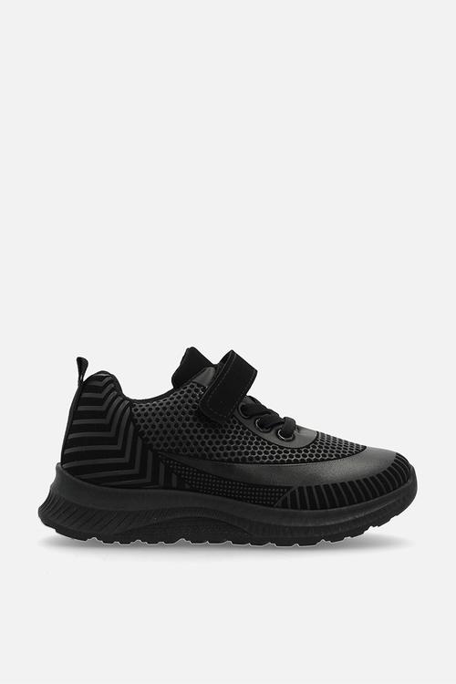 Lace sneakers - black