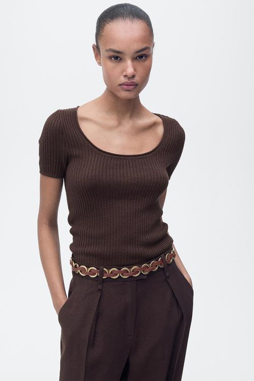 Sweater Rosae - Dark Brown