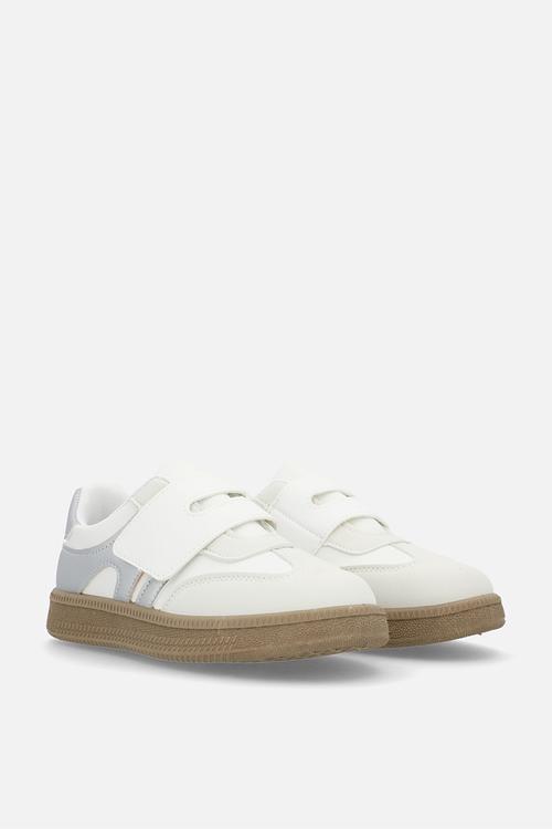 Sneakers - grey & ecru