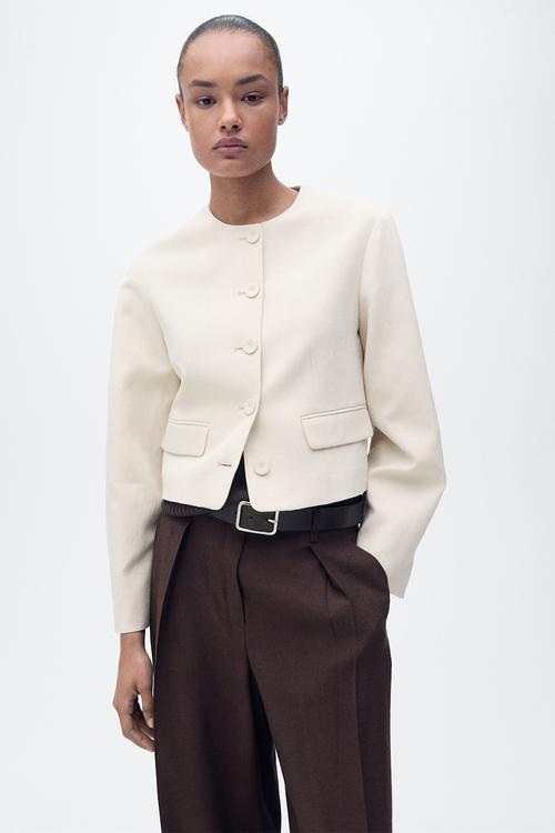 Jacket Cris - Light Pastel Gray