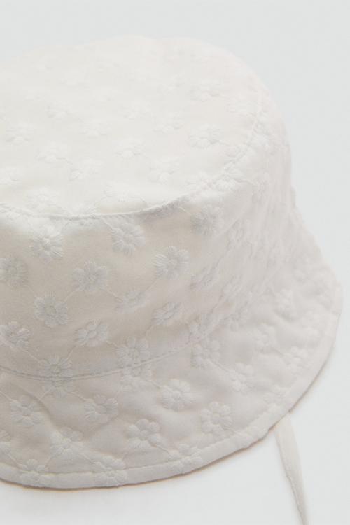 Bucket hat brody - white