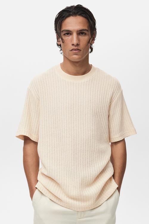 T-Shirt OPEN - Light Beige