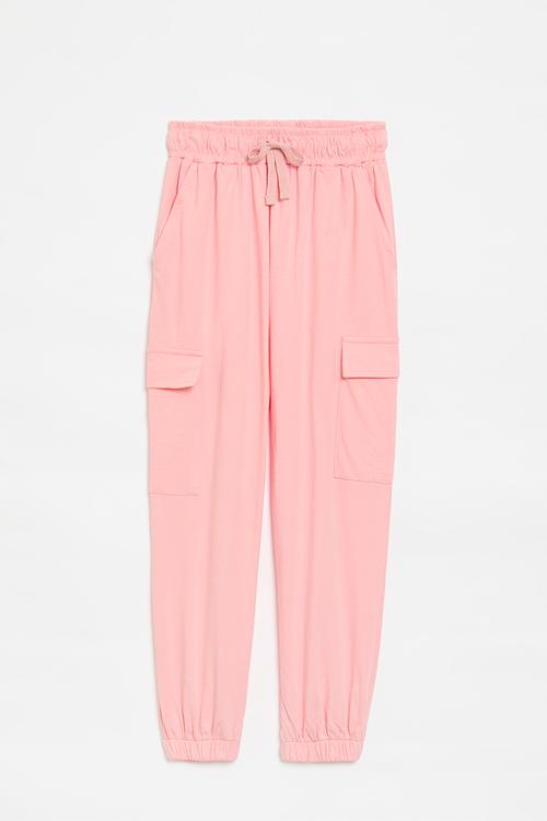 Utility pants-pink