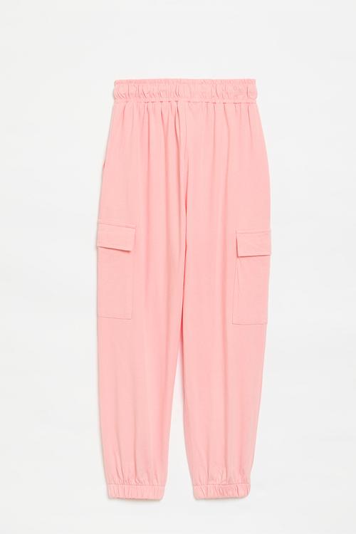 Utility pants-pink