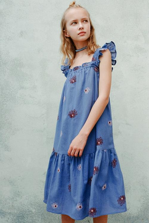 Dress Paipai - Medium Blue