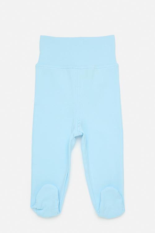 Footed legging - light blue