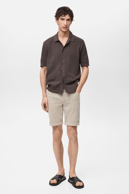 Bermudas NEPTO - Light/Pastel Brown