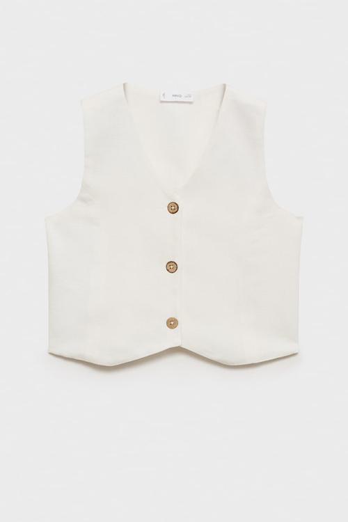 Vest charles - white