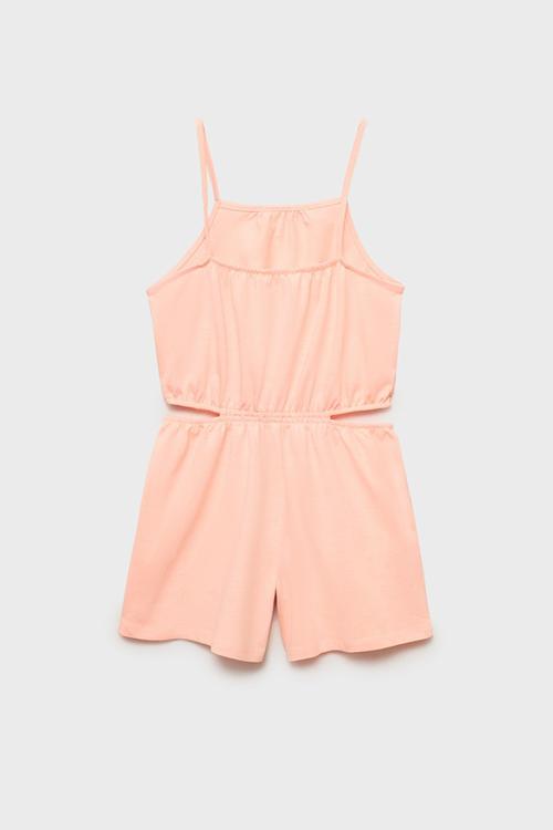 Jumpsuit peach - bright orange