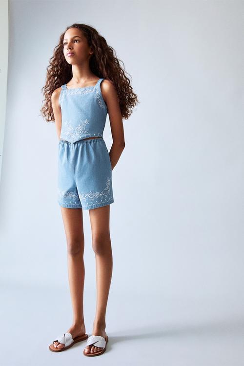 Jumpsuit vicky - open blue