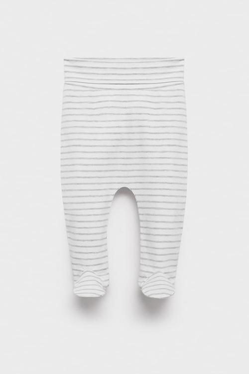 Leggings stripepo - natural