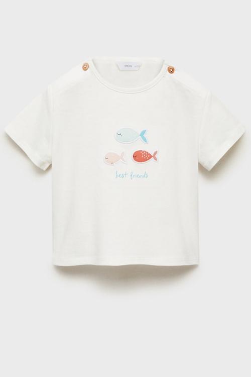 T-shirt fish - natural