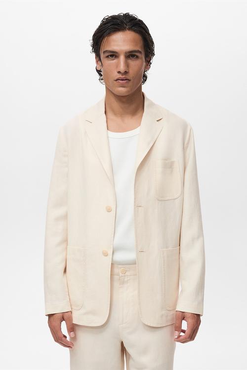 Blazer RUSTIC - Light Beige