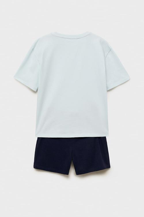 Pyjama game - turquoise & aqua