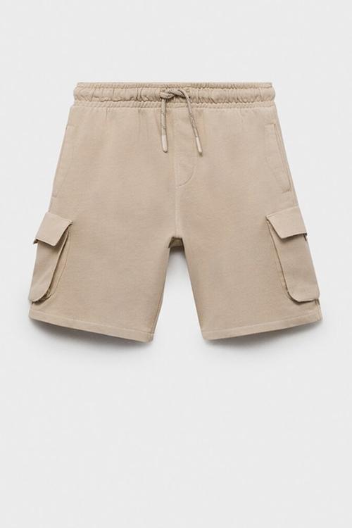 Bermudas cargos - light beige