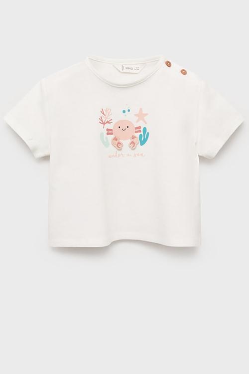 T-shirt crab - natural