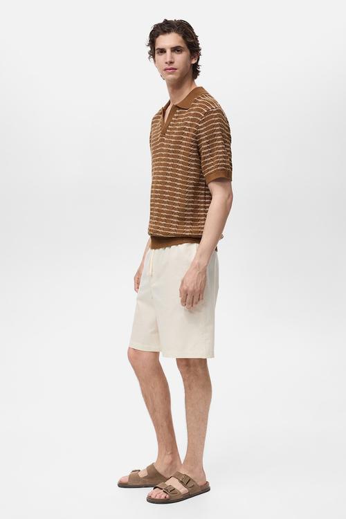 Poloshirt PUIG - Medium Brown