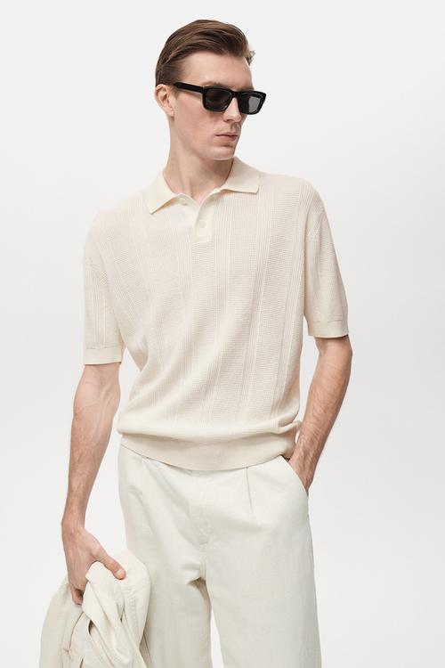 Poloshirt GELAT - Light Beige