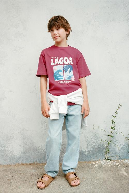 T-Shirt Lagoa - Dark Red