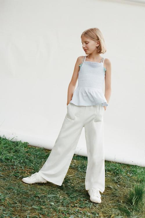 T-shirt honey - light/pastel blue