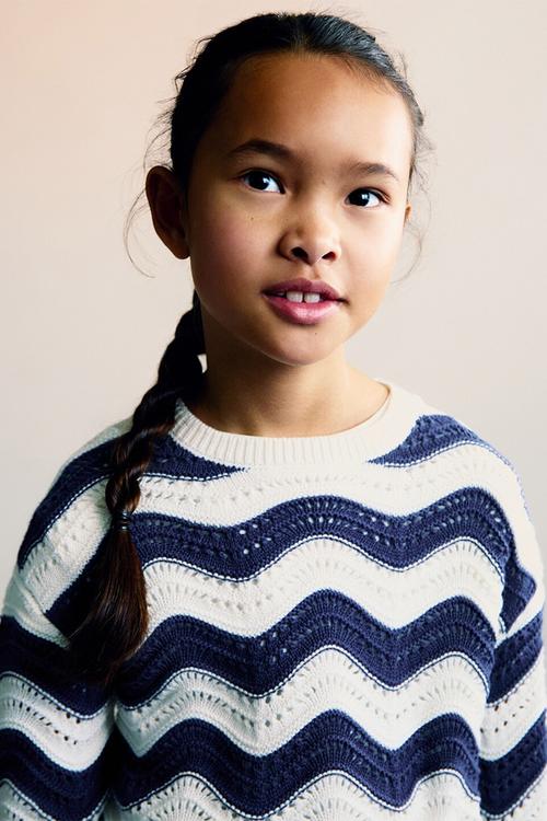 Sweater hali - medium blue
