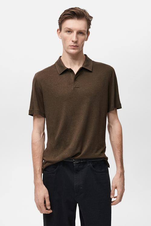 Poloshirt AMBERES - Brown