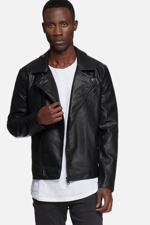 Jan PU biker 