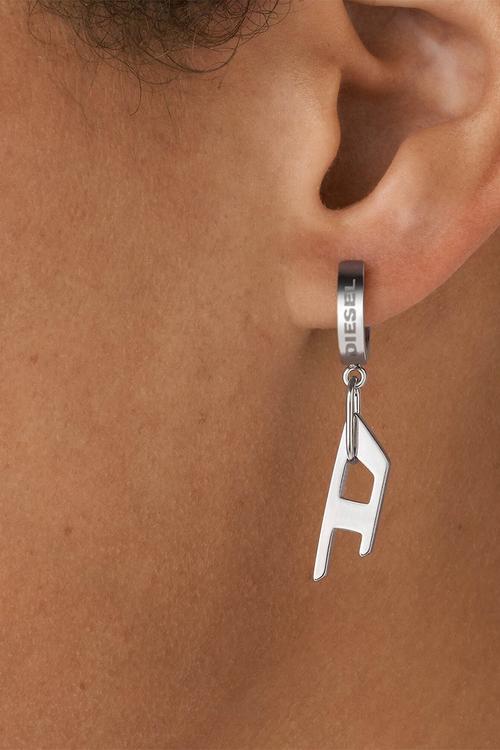 Diesel hoop earring  Dx1336040- silver