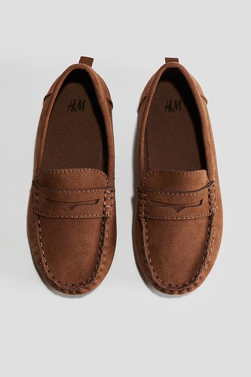 Loafers - brown
