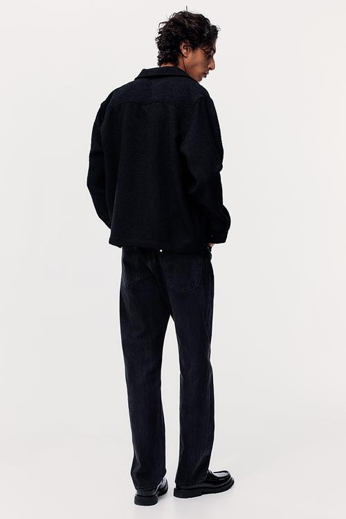 Relaxed jeans - black