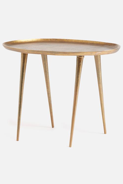 Small oval side table