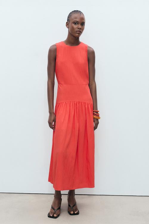 Dress Gilda - Bright Red