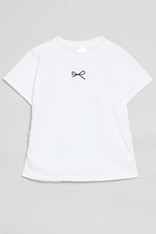 Crew neck tee - white