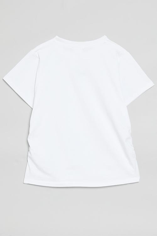 Crew neck tee - white