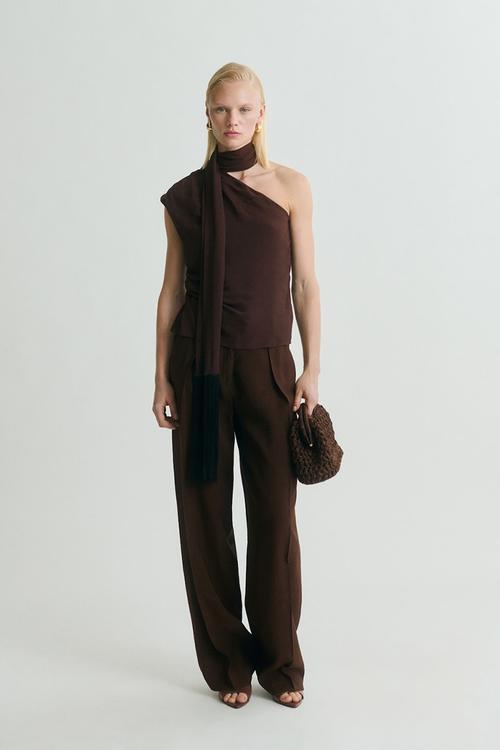Trousers Grace - Dark Brown