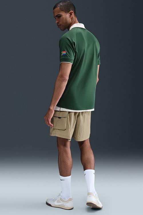 Springbok Men's Home 25/26 Stadium Jersey- Gorge Green/University Gold