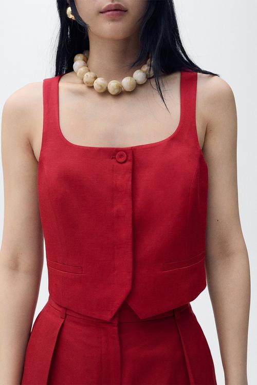 Vest Max - Dark Red