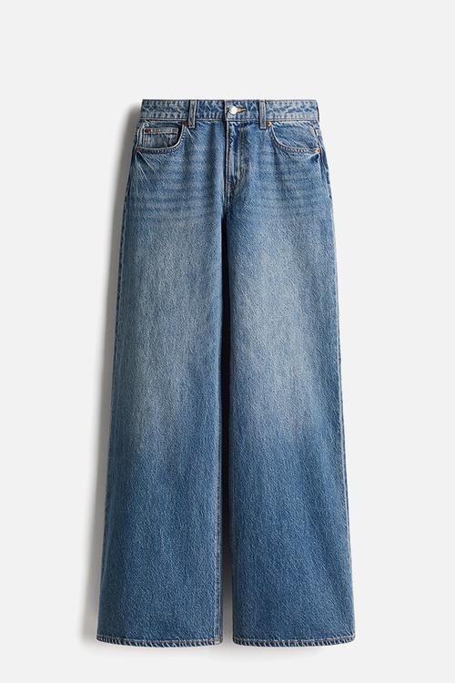 Flared regular jeans - light denim blue
