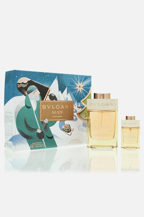 Bvlgari Man Terre Essence 2 Piece Edp Gift Set (Parallel Import)