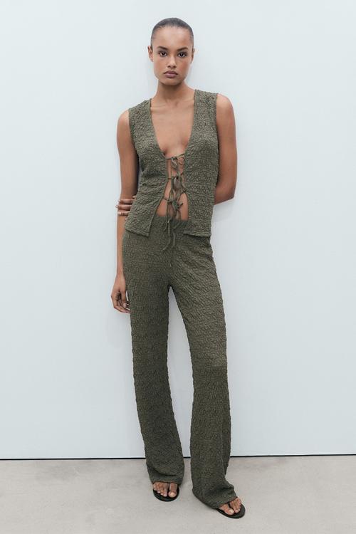 Trousers Verdi - Beige/Khaki