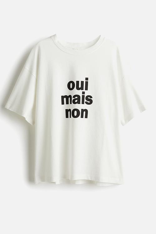 Oversized T-shirt - white