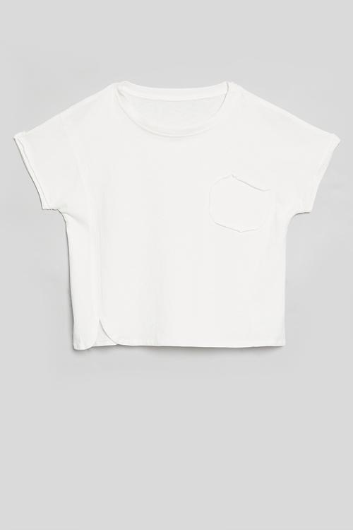 Crew neck tee - white