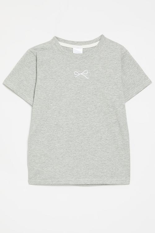 Crew neck tee - grey