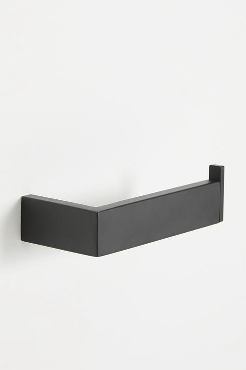 Griffin Toilet Roll Holder - Matt Black