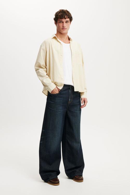 Super Baggy Jean - Selvedge Worn Blue