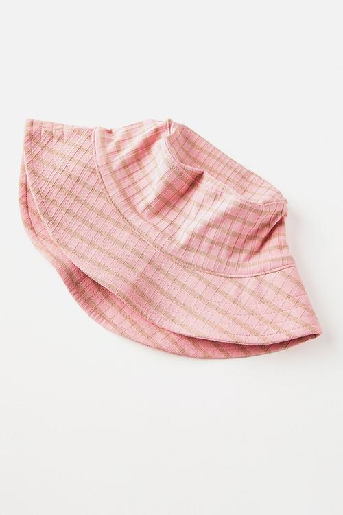 Swim Bucket Hat - Marshmellow/Shimmer Stripe