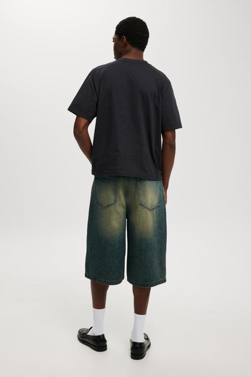 Super Baggy Jort - Y2K Washed Blue